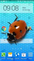 برنامه‌نما Ladybug in Phone Funny joke عکس از صفحه