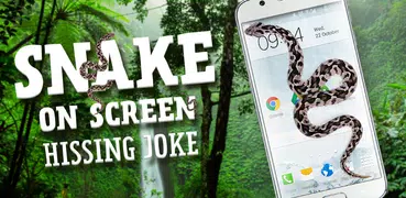 Snake On Screen Hissing Joke
