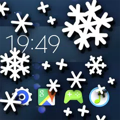 Скачать Snow on Screen Winter Effect APK