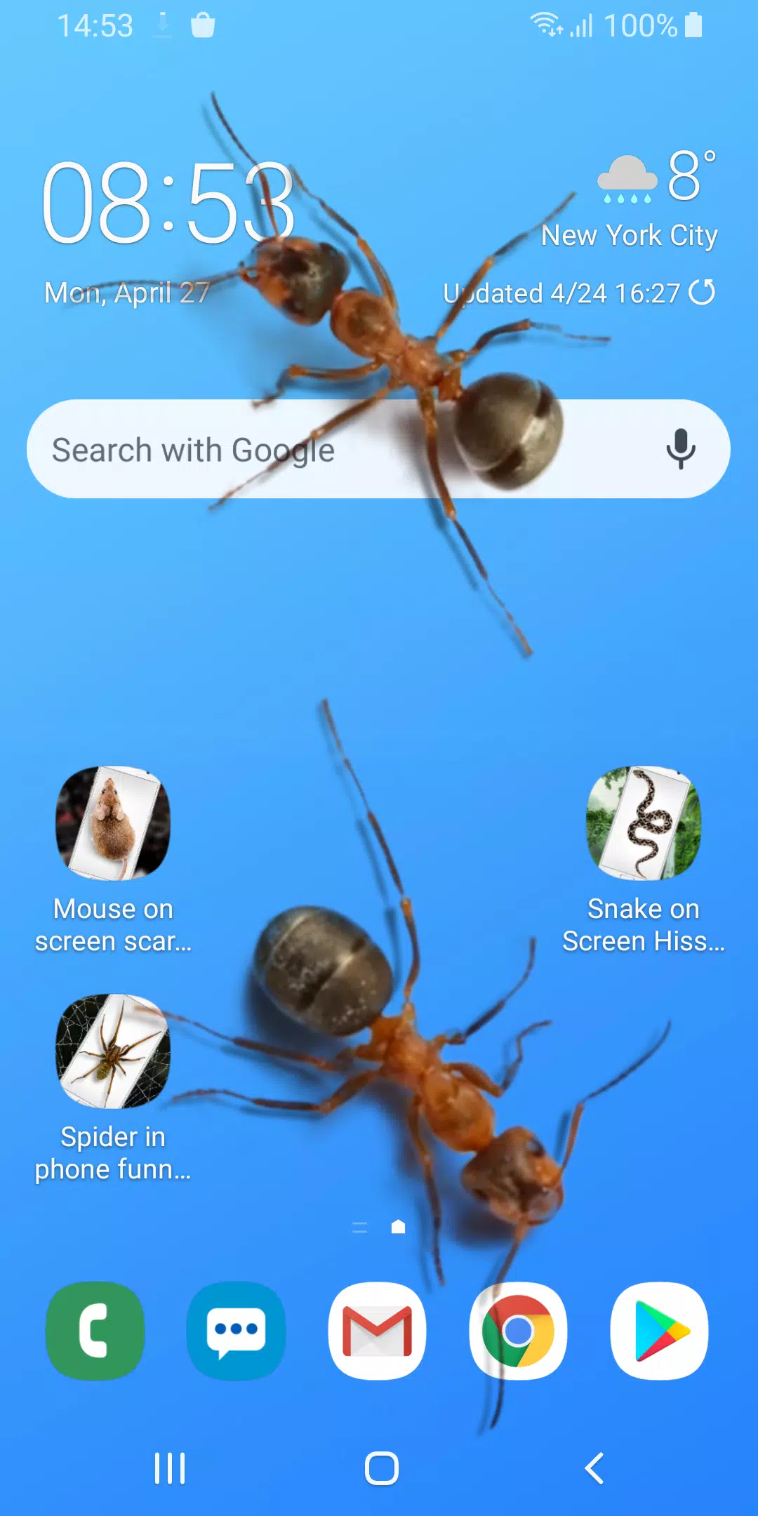 Ants on Screen Funny Joke APK for Android Download
