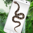 Snake on Screen Hissing Joke-icoon
