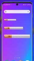 タバコの喫煙 : ホーム画面のバッテリーインジケーター スクリーンショット 2