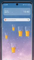 Bier trinken - Batterie-Widget Plakat