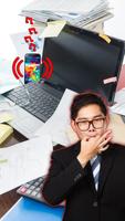 صفارة الباحث عن الهاتف الملصق