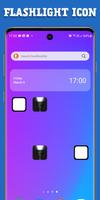 Flashlight Widget&White Screen imagem de tela 1