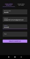 Email shortcuts & self notes poster