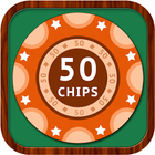 Blow up chip - Three in a row icon