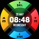 Glass Watch Face APK