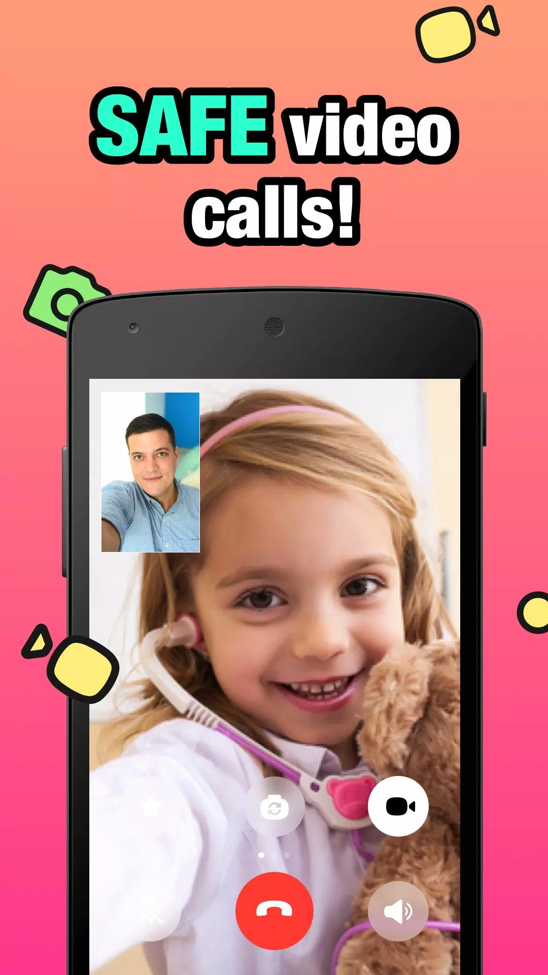 JusTalk Kids - Safe Video Chat::Appstore for Android