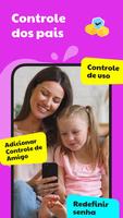 JusTalk Kids - Safe Video Chat and Messenger Cartaz