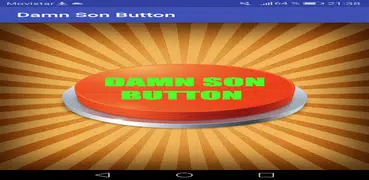 Damn Son Button