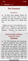 Yoruba & English Bible الملصق