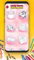 Lovely Hearts Coloring Book captura de pantalla 2