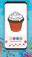 Cute Sweet Food Coloring Book captura de pantalla 3