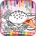 Fast Food Coloring icon