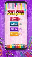Fast Food Coloring poster