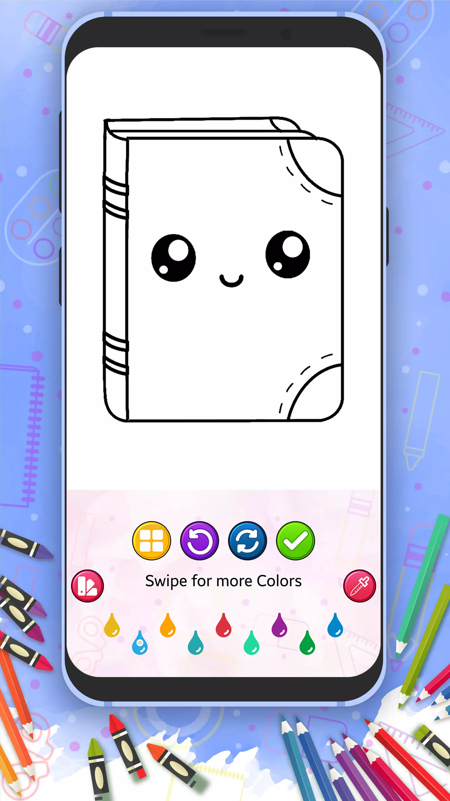 Cute Kawaii School Supplies Coloring Book APK for Android Download Cute Kawaii School Supplies Coloring Book APK for Android Download