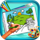 Scenery Coloring Book APK