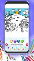 Scenery Coloring captura de pantalla 3