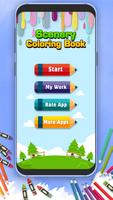 Scenery Coloring Poster