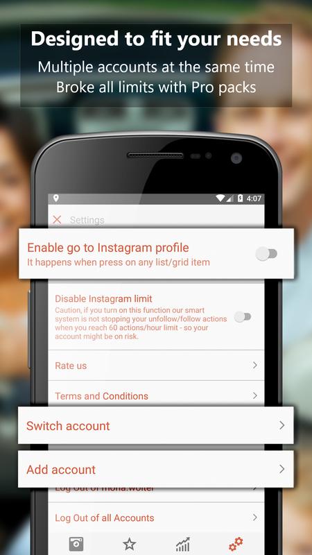 unfollow pro for instagram skrinshot 4 - check instagram followers and unfollowers
