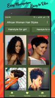 Styles de cheveux femme africaine capture d'écran 3