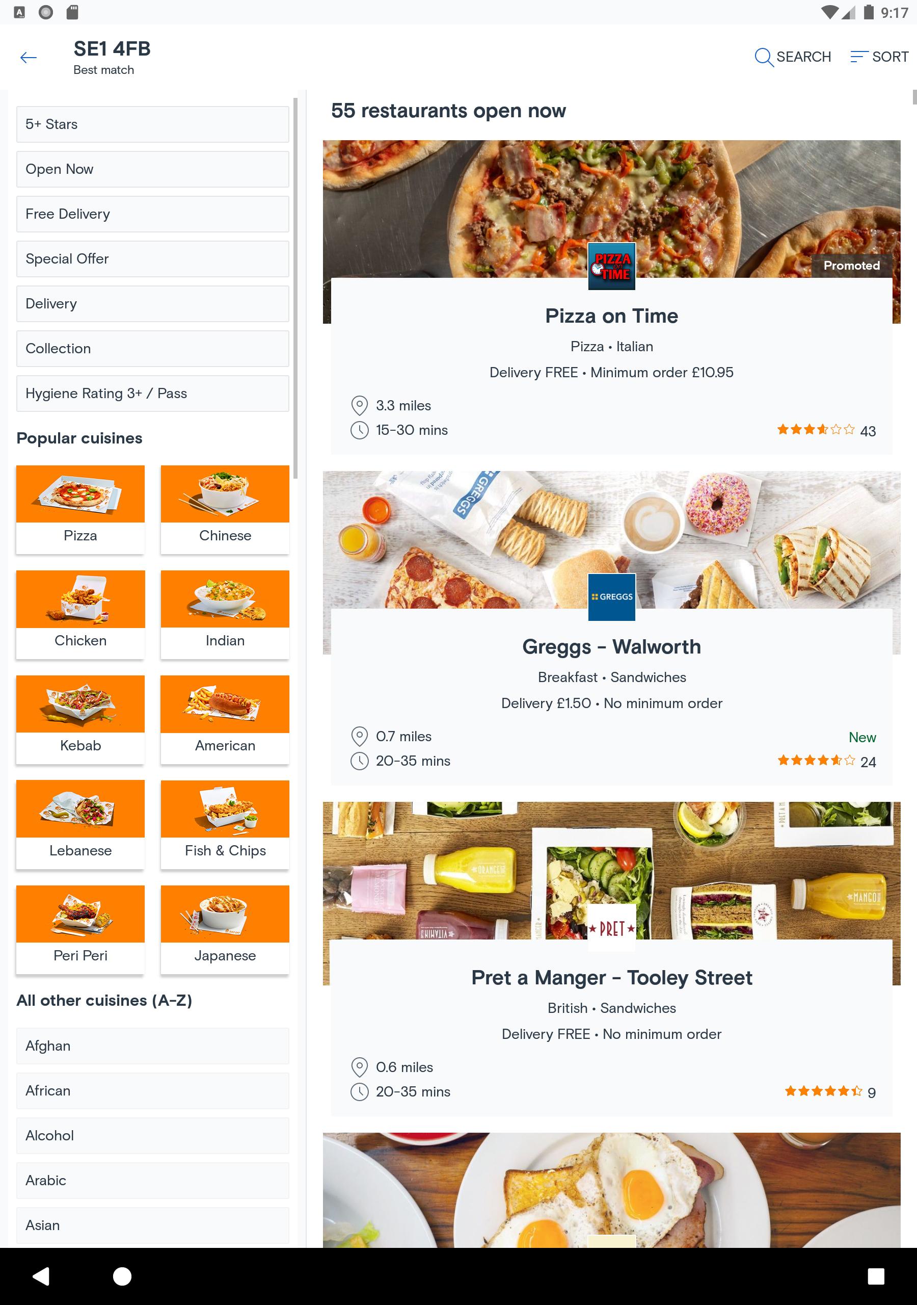Just Eat UK Takeaway Delivery APK 9.17.0.91639 Download