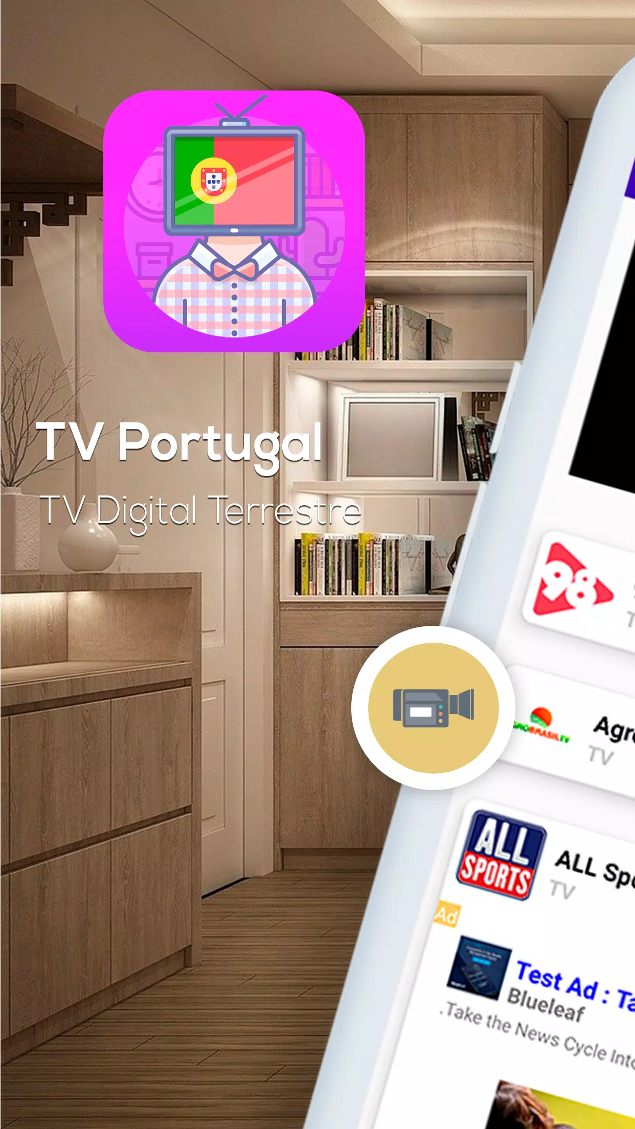 APP TV Desporto Grátis, TV Portugal Android.apk