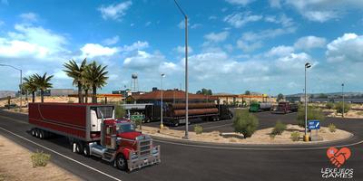 Truck Driver Simulation Game Free 2020 海報