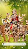 4D Tigers of Durga Live Wallpa syot layar 1