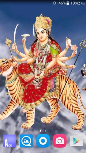 4D Maa Durga Live Wallpaper APK for Android Download
