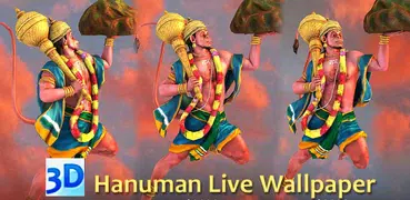 3D Hanuman Live Wallpaper