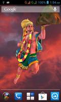 3D Hanuman Live Wallpaper اسکرین شاٹ 3