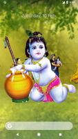 4D Little Krishna Wallpaper اسکرین شاٹ 1