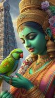 HD Meenakshi 2024 Wallpaper penulis hantaran