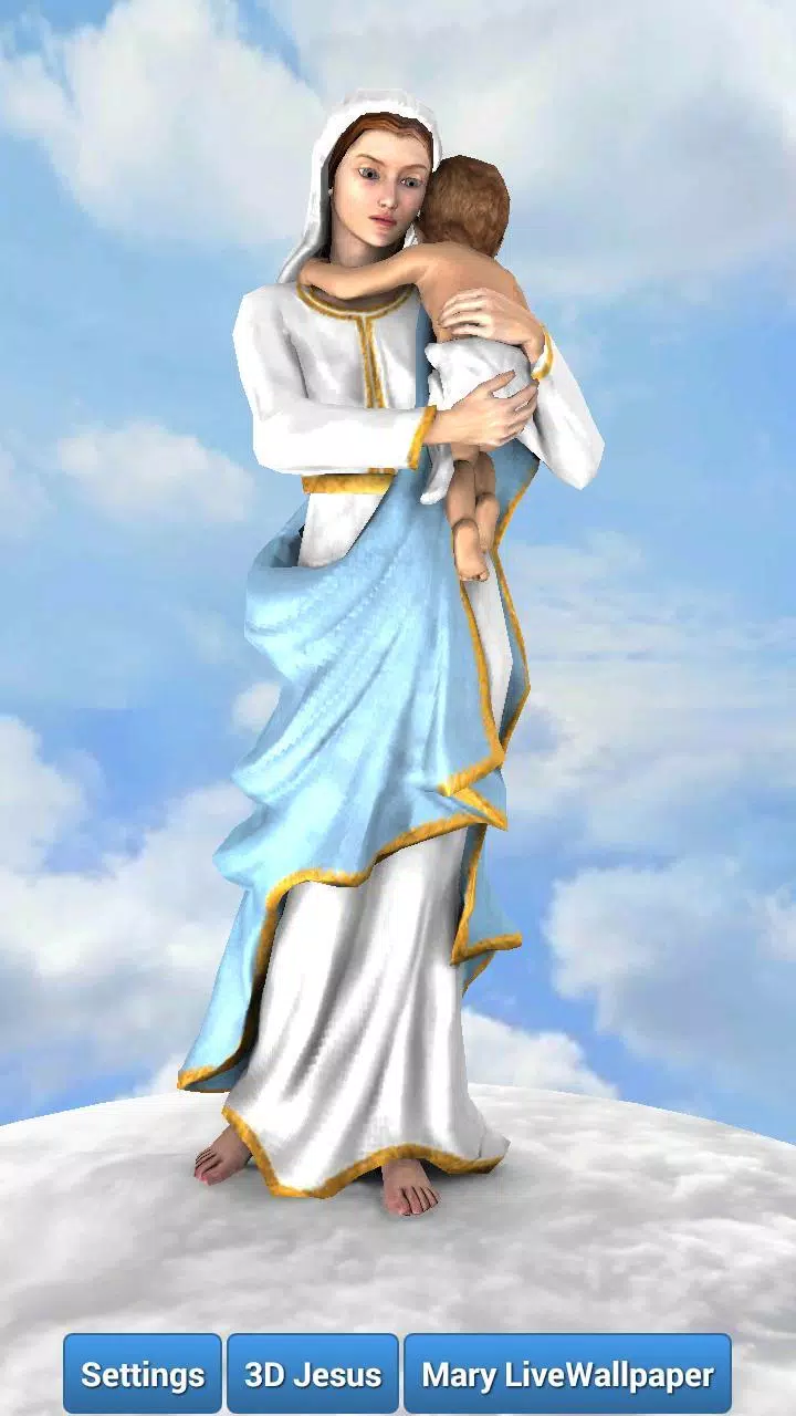 3D Mother Mary Live Wallpaper APK for Android Download