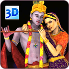 3D Radha Krishna Wallpaper icon