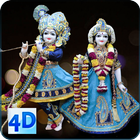 4D Radha Krishna Murti Darshan biểu tượng