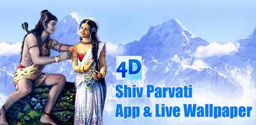 4D Shiv Parvati Live Wallpaper