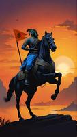 HD Shivaji Maharaj Wallpaper syot layar 2