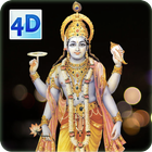 4D Lord Vishnu Live Wallpaper icône