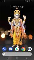 4D Lord Vishnu Live Wallpaper capture d'écran 1