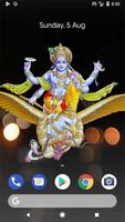 4D Lord Vishnu Live Wallpaper capture d'écran 2