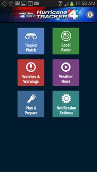 WJXT - Hurricane Tracker 截图 1