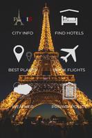 Paris Travelling & Bookings Affiche