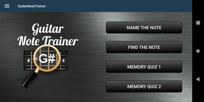 Guitar Fretboard Note Trainer  Poster