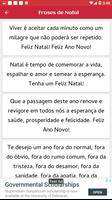 Frases de Natal syot layar 1