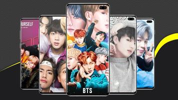 BTS Wallpaper 2019 - BTS Fanart Photos HD-4K Cartaz