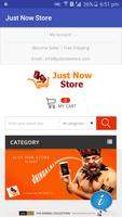Just Now Store Affiche