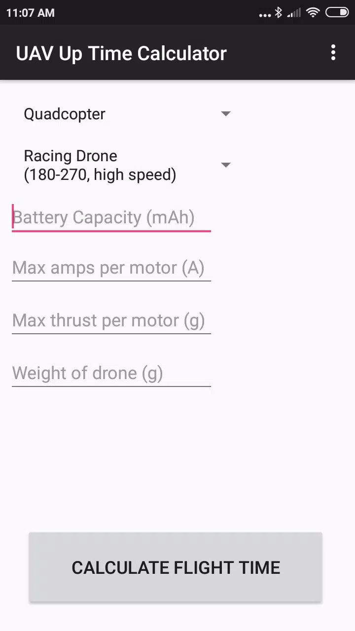 Drone Flight Time Calculator APK for Android Download